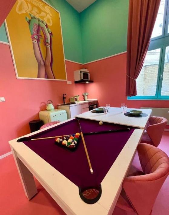 Funky House - Jacuzzi - Salle De Cinema & Netflix - Billard - Nintendo Switch & Jeux * Douai