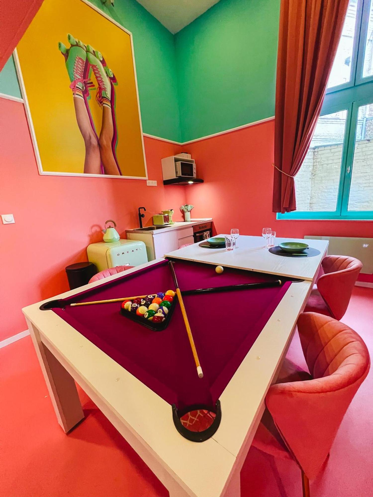 Funky House - Jacuzzi - Salle De Cinema & Netflix - Billard - Nintendo Switch & Jeux Apartment Douai